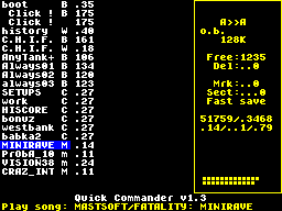 View: играет мелодия Pro Tracker